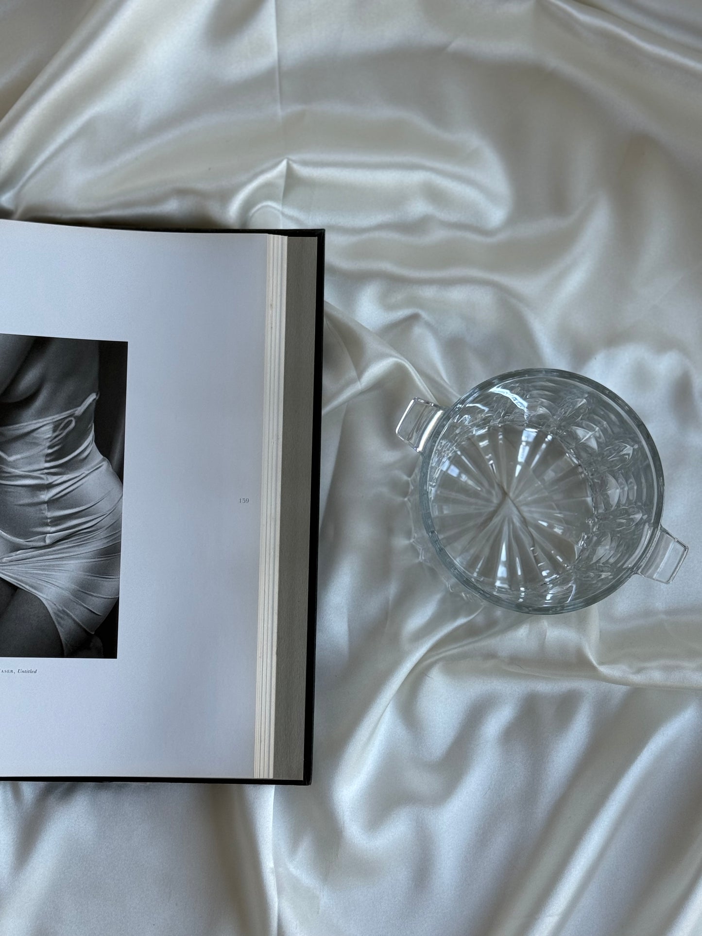 Vintage Italian crystal ice holder