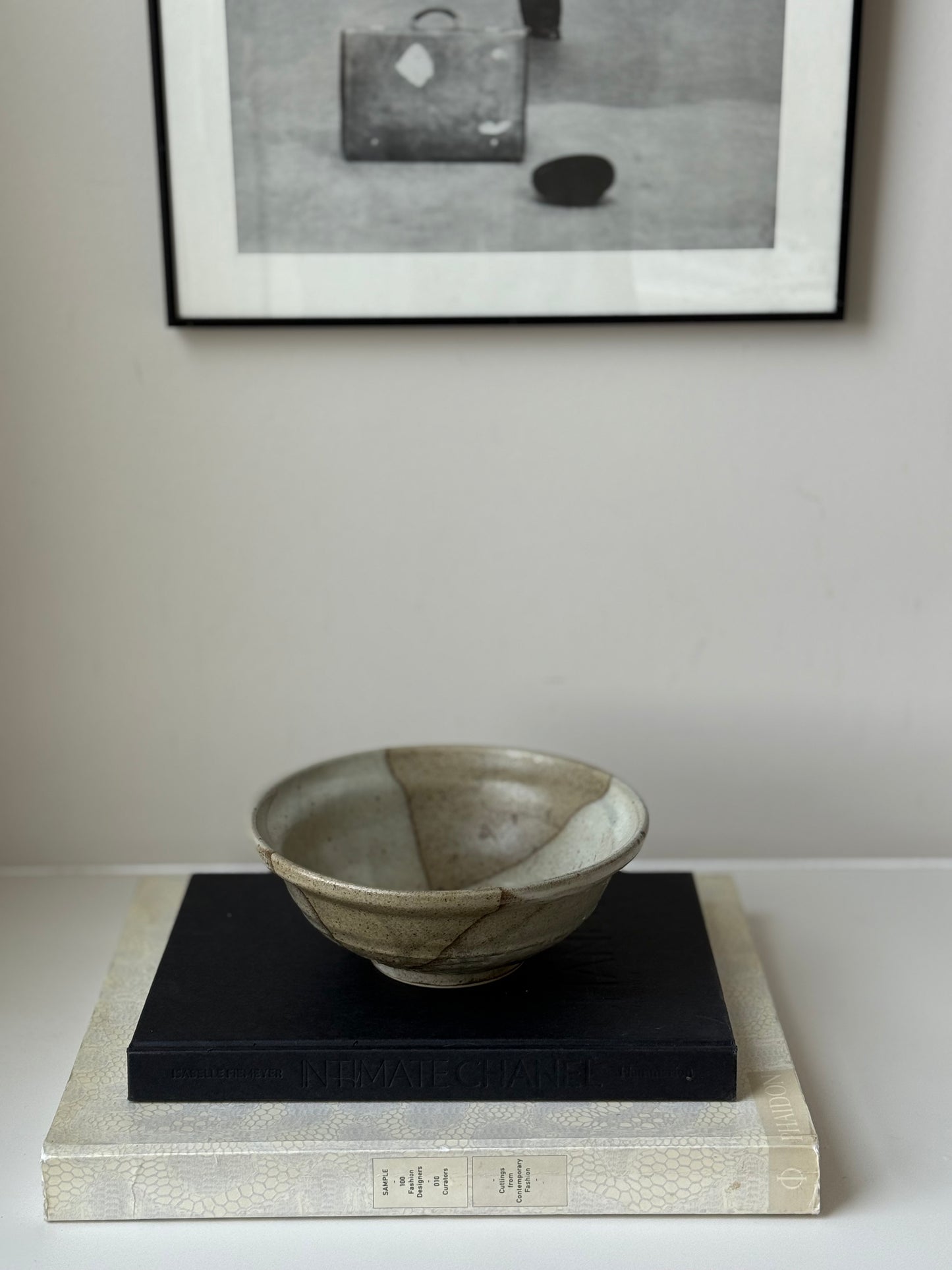 Handmade Stoneware Bowl — Natural Speckled Glaze