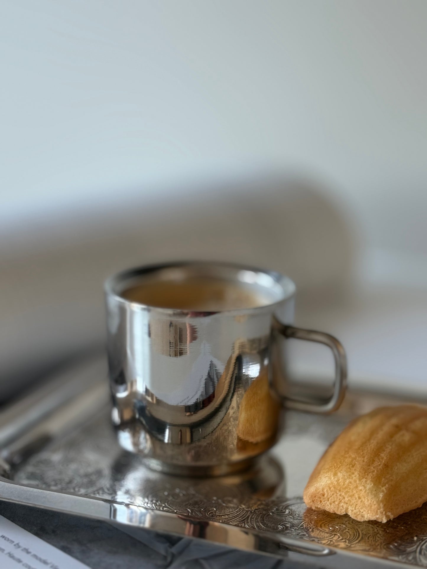 Set of 4 Stainless Steel Cups