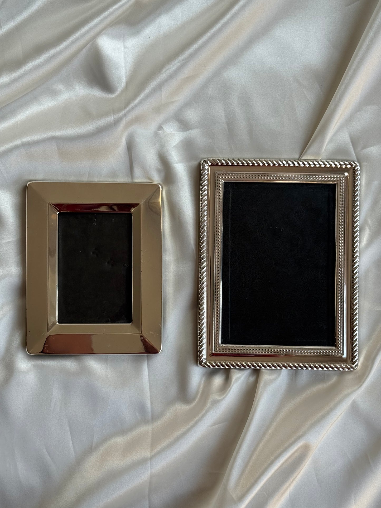 Vintage Silver-Plated Picture Frame