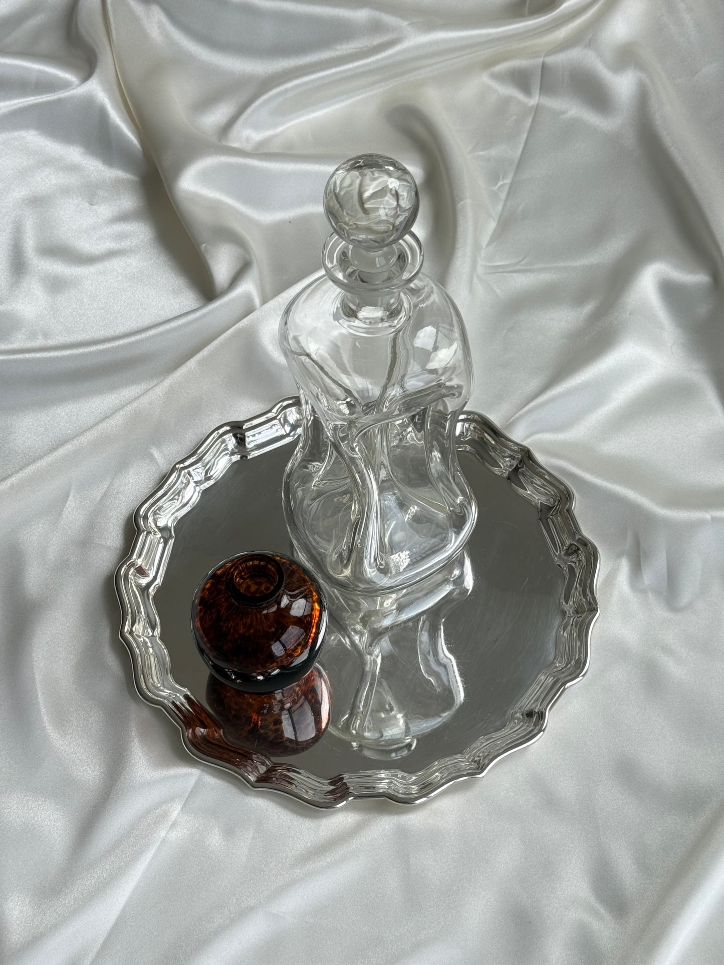 Holmegaard “Kluk Kluk” Glass Decanter – Denmark, 1950s