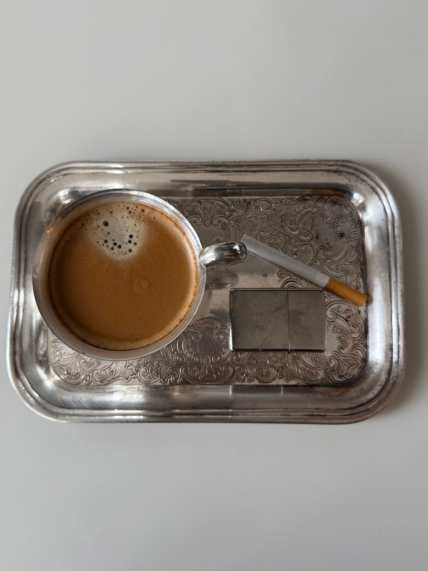 Small Silver Plated Tray