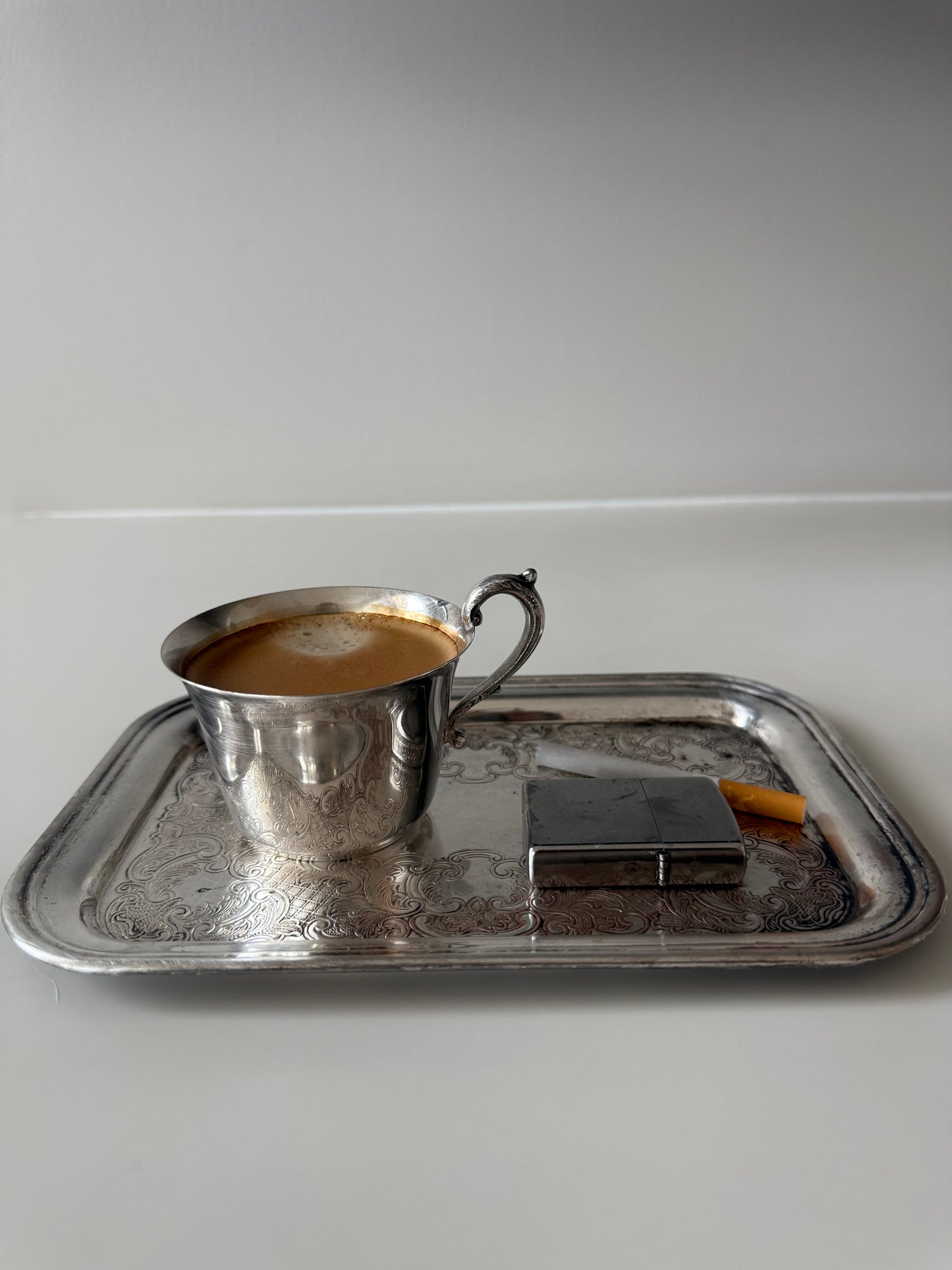 Small Silver Plated Tray