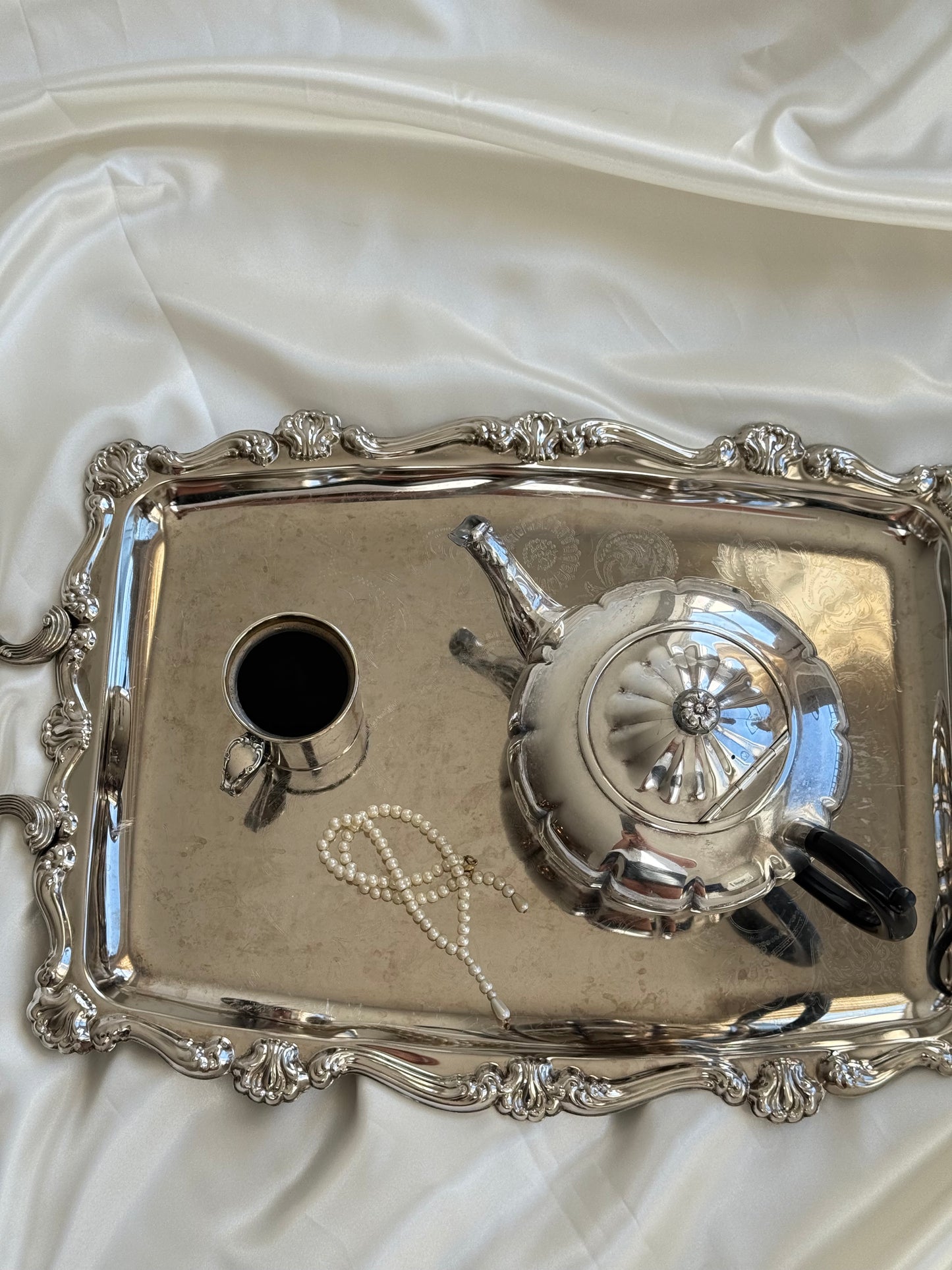 Vintage Silver-Plated Teapot