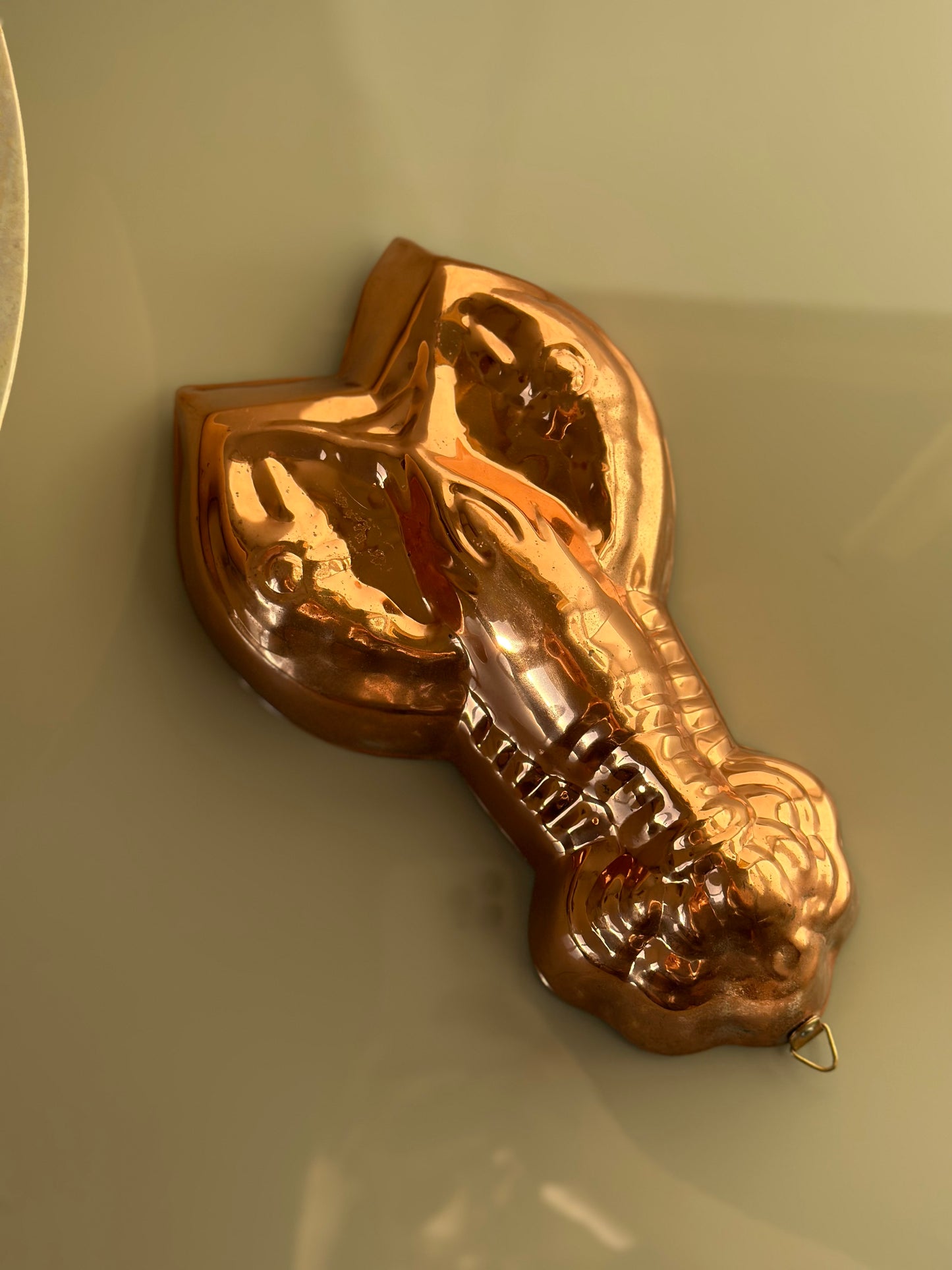 Copper Lobster Mould