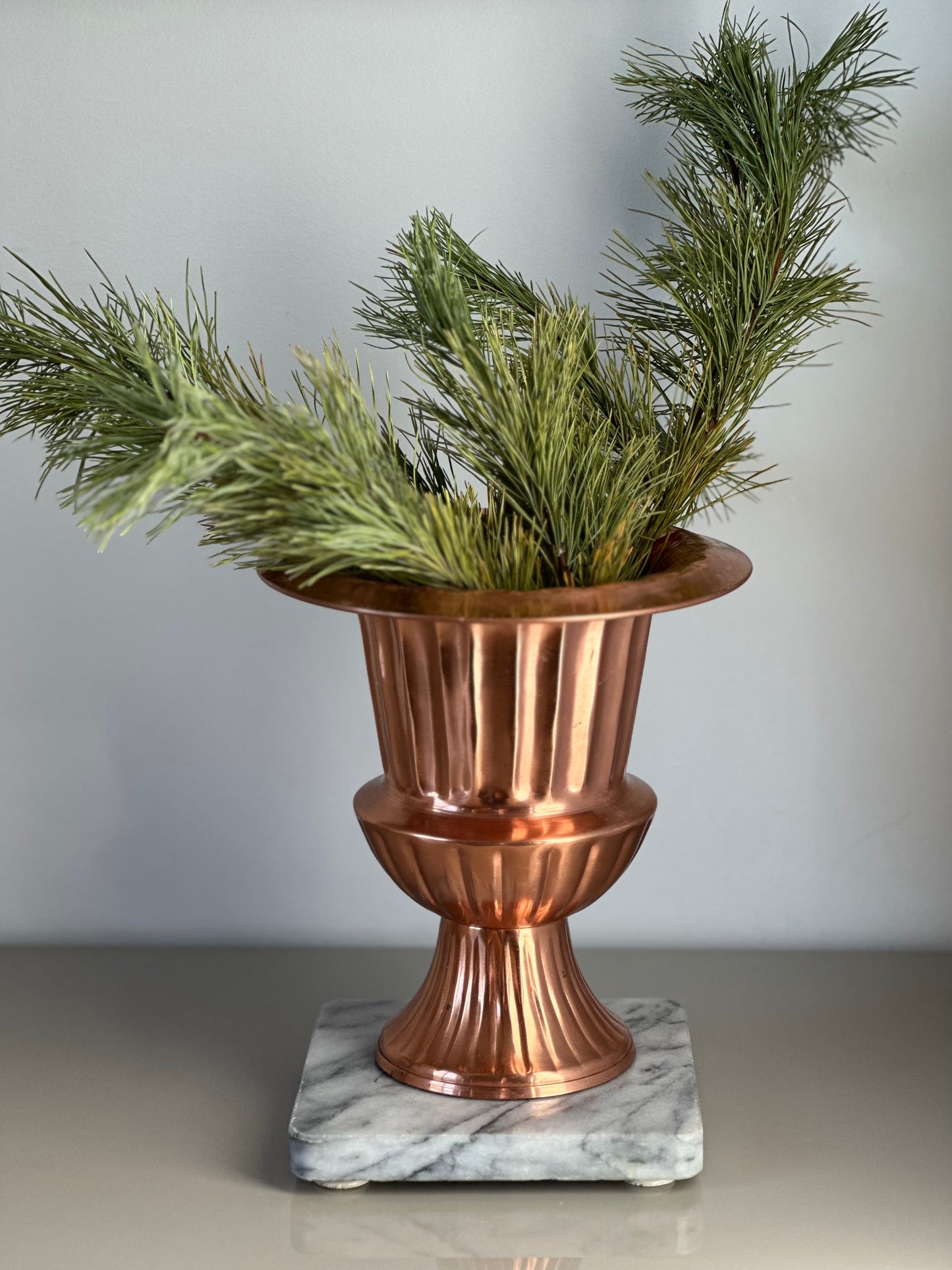 Rose gold Finish Vase