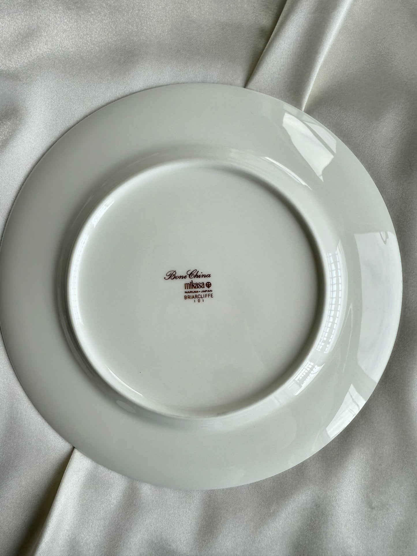 Vintage Mikasa Bone China Dessert Plates – Set of 8