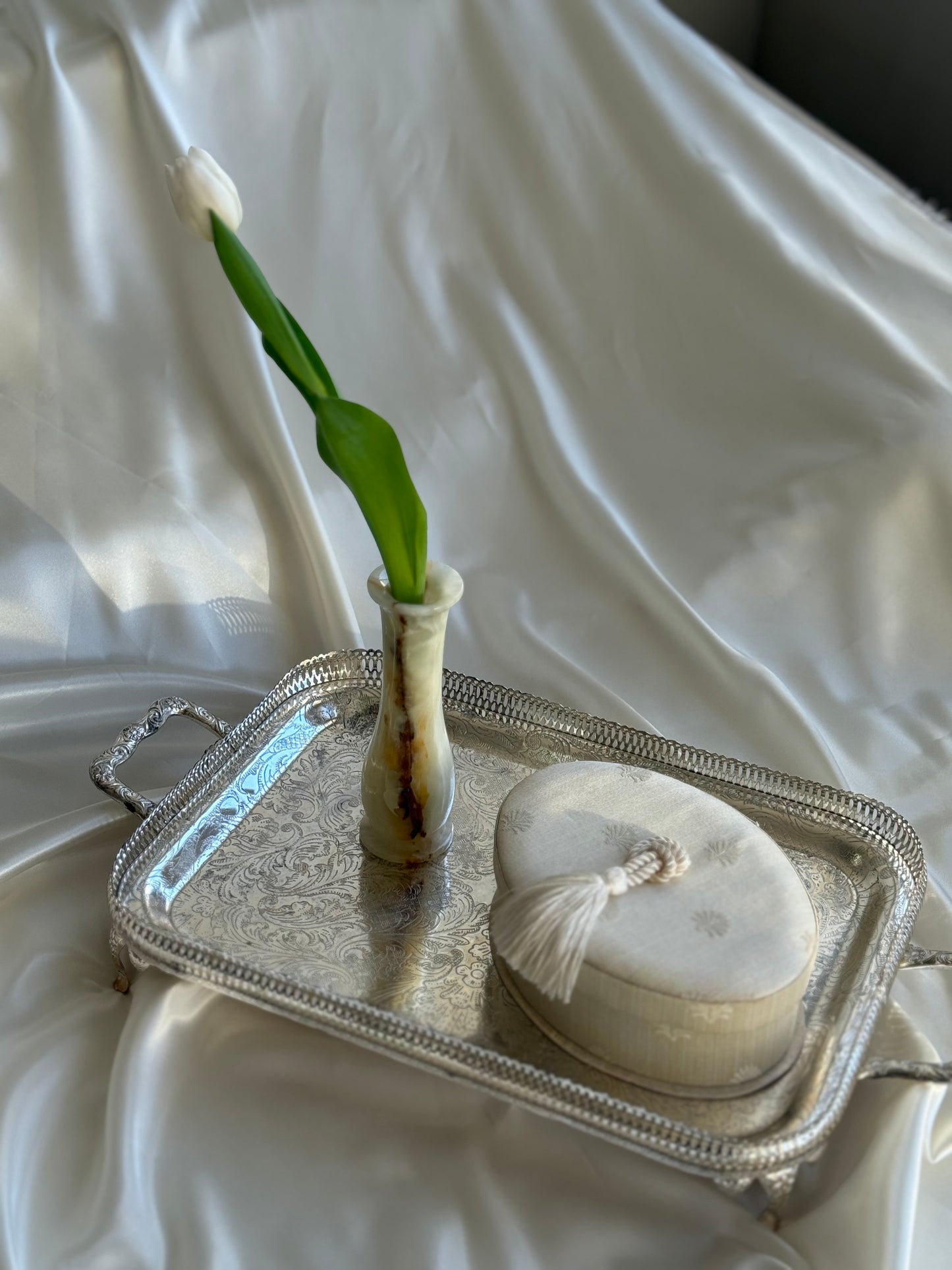 Vintage Onyx Vase