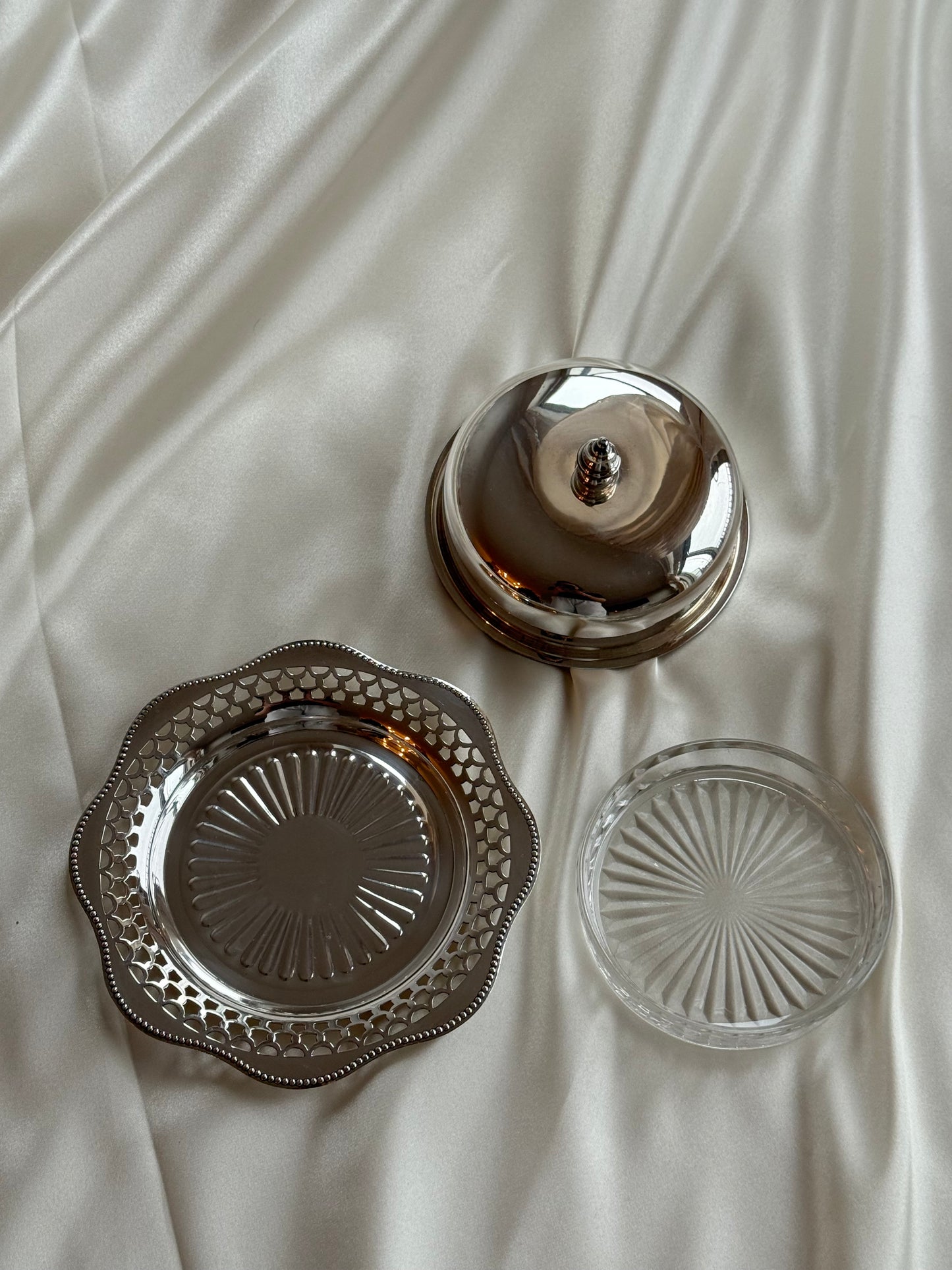 Vintage butter dish