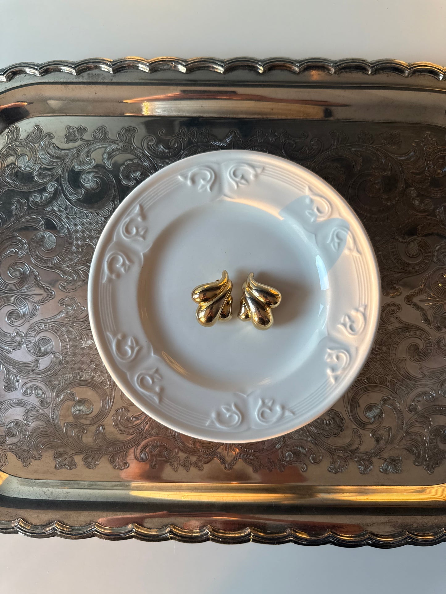 Vintage Dudson Dessert Plates (England)
