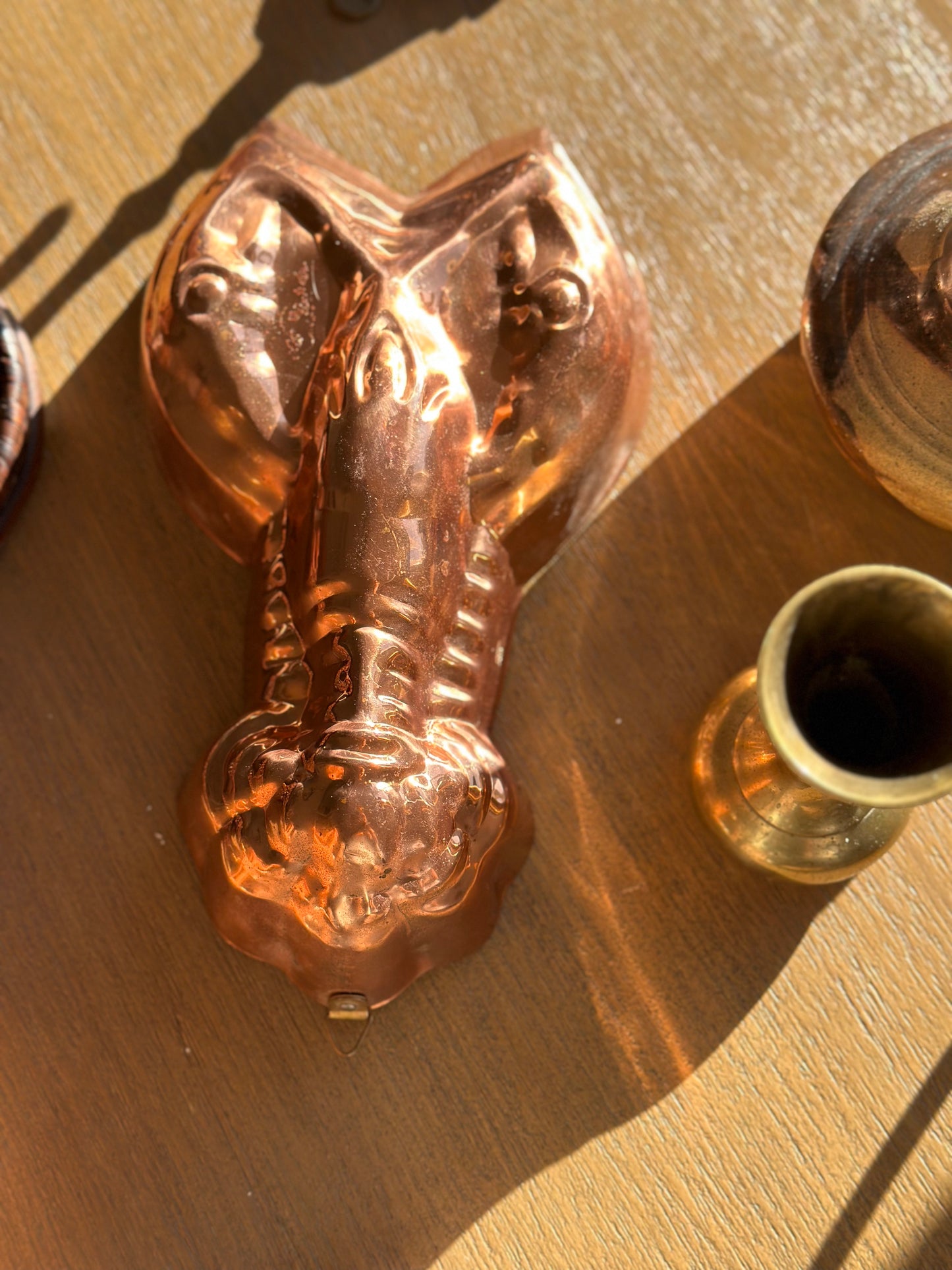 Copper Lobster Mould