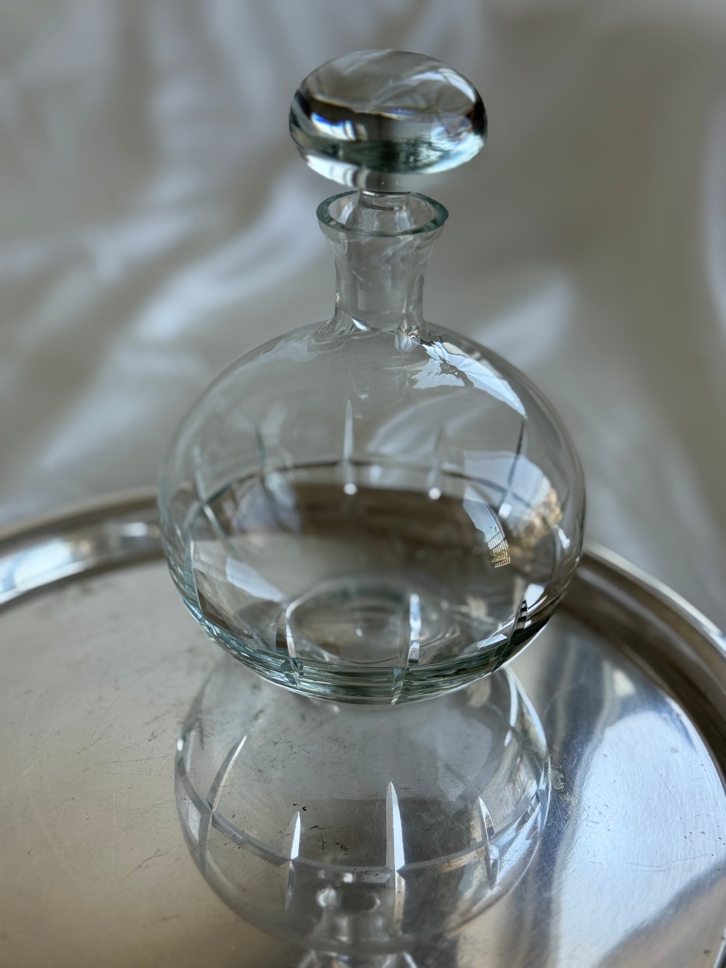 Vintage Cut Crystal Decanter