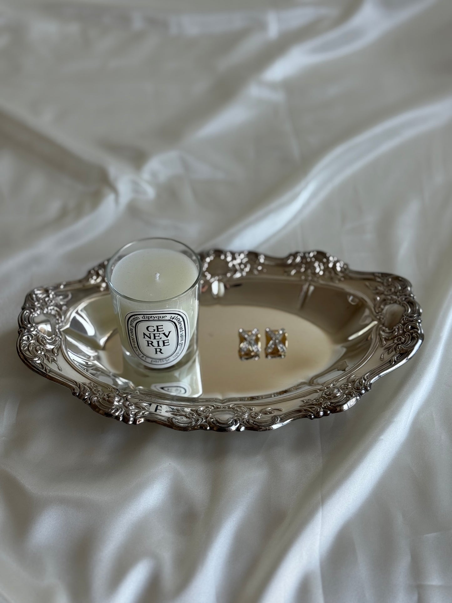 Vintage Wm. A. Rogers Silver-Plated Serving Tray