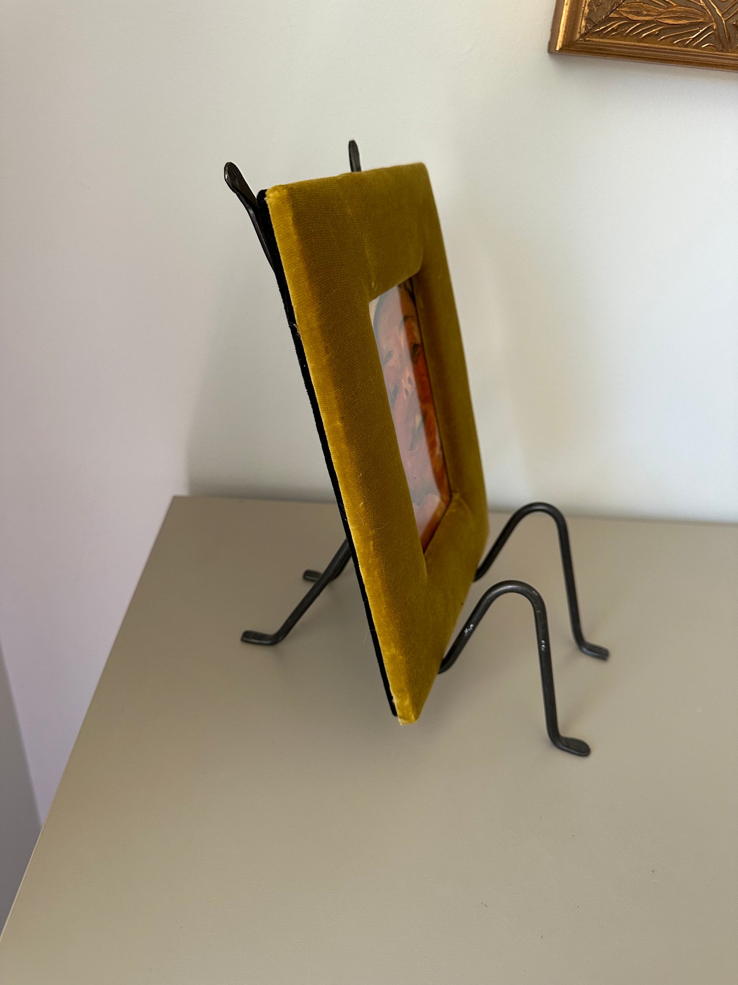 Velvet photo frame