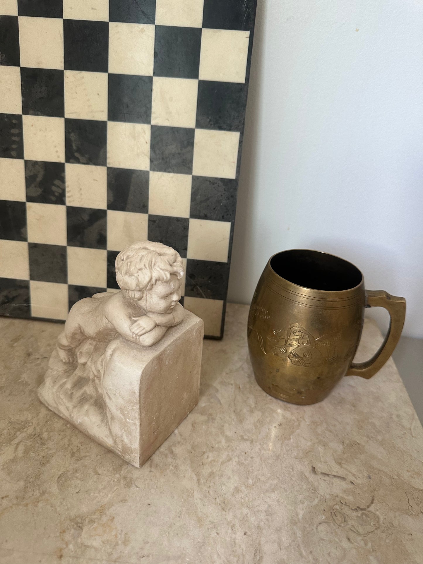 Brass Antique Tankard