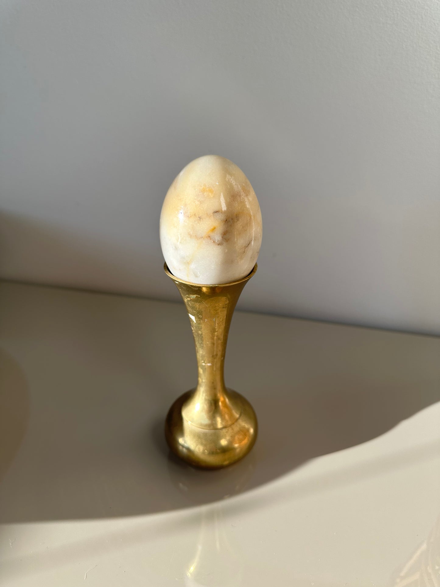 Vintage marble egg