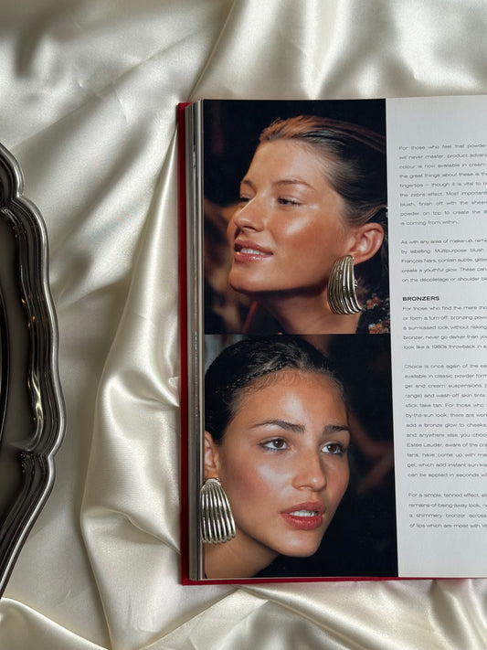 Vintage Silver-Toned Clip-On Earrings