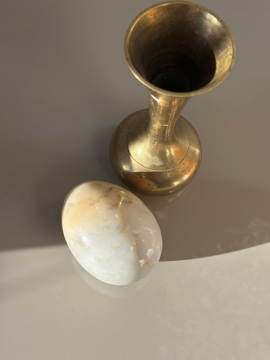 Vintage marble egg