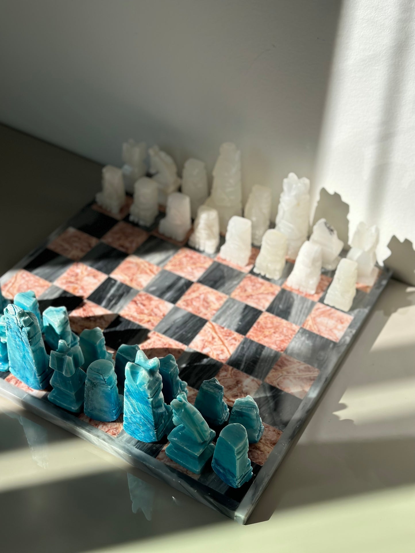 XL  marble chess set