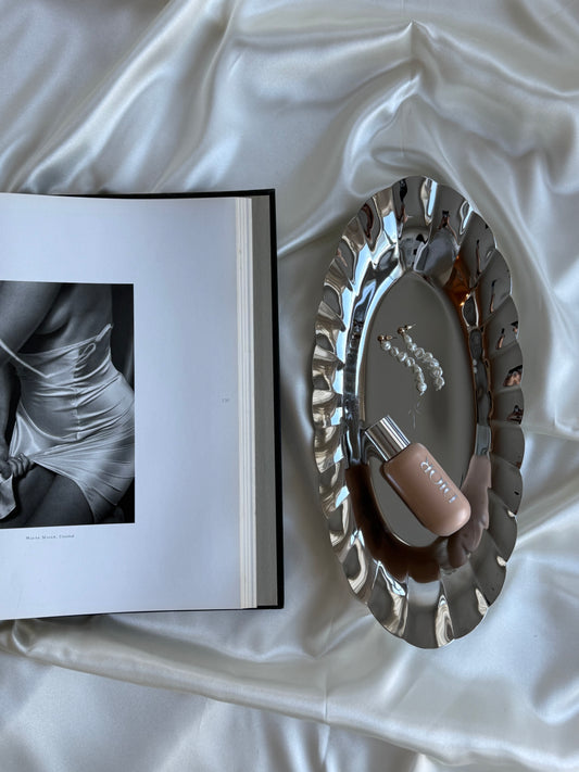 Stainless Steel Sculptural Tray