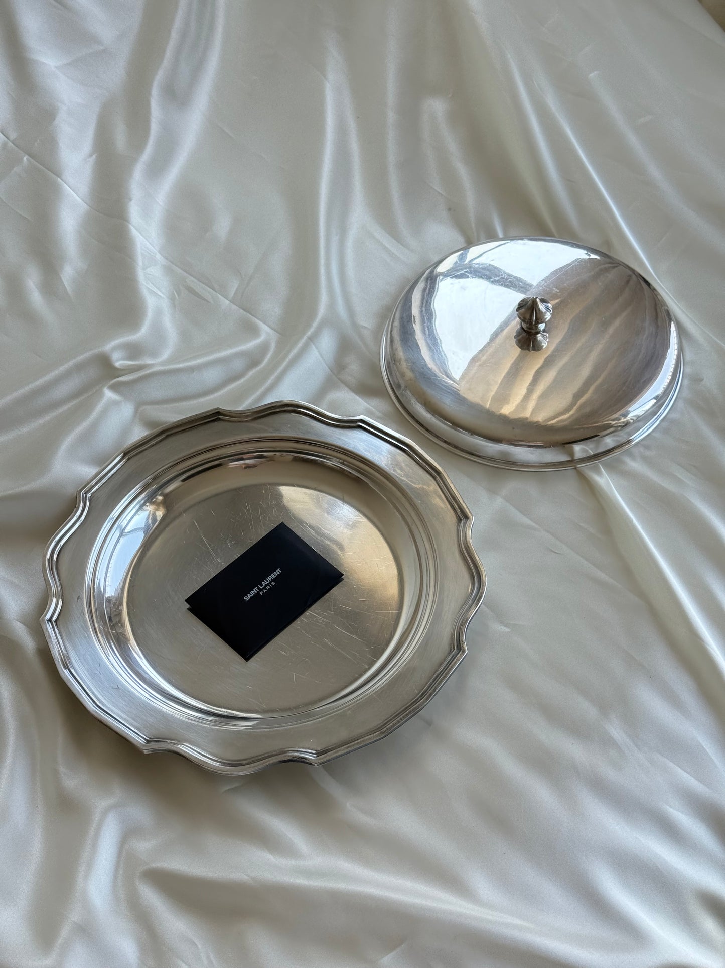 Vintage 12” Silver-Plated Domed Serving Dish – Round Pancake & Entrée Warmer
