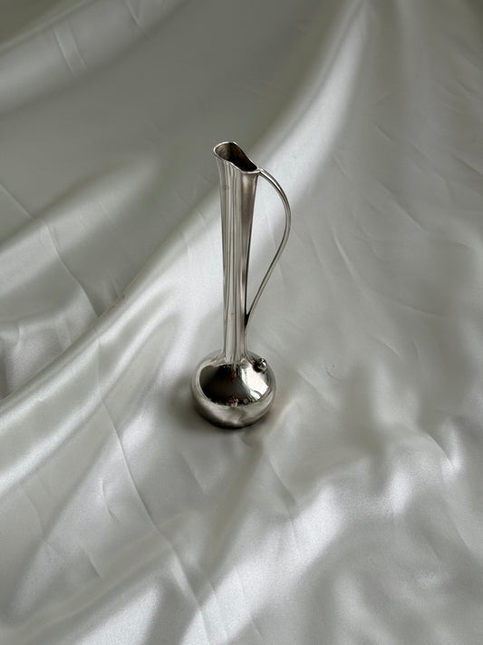 Vintage Silver-Plated Bud Vase