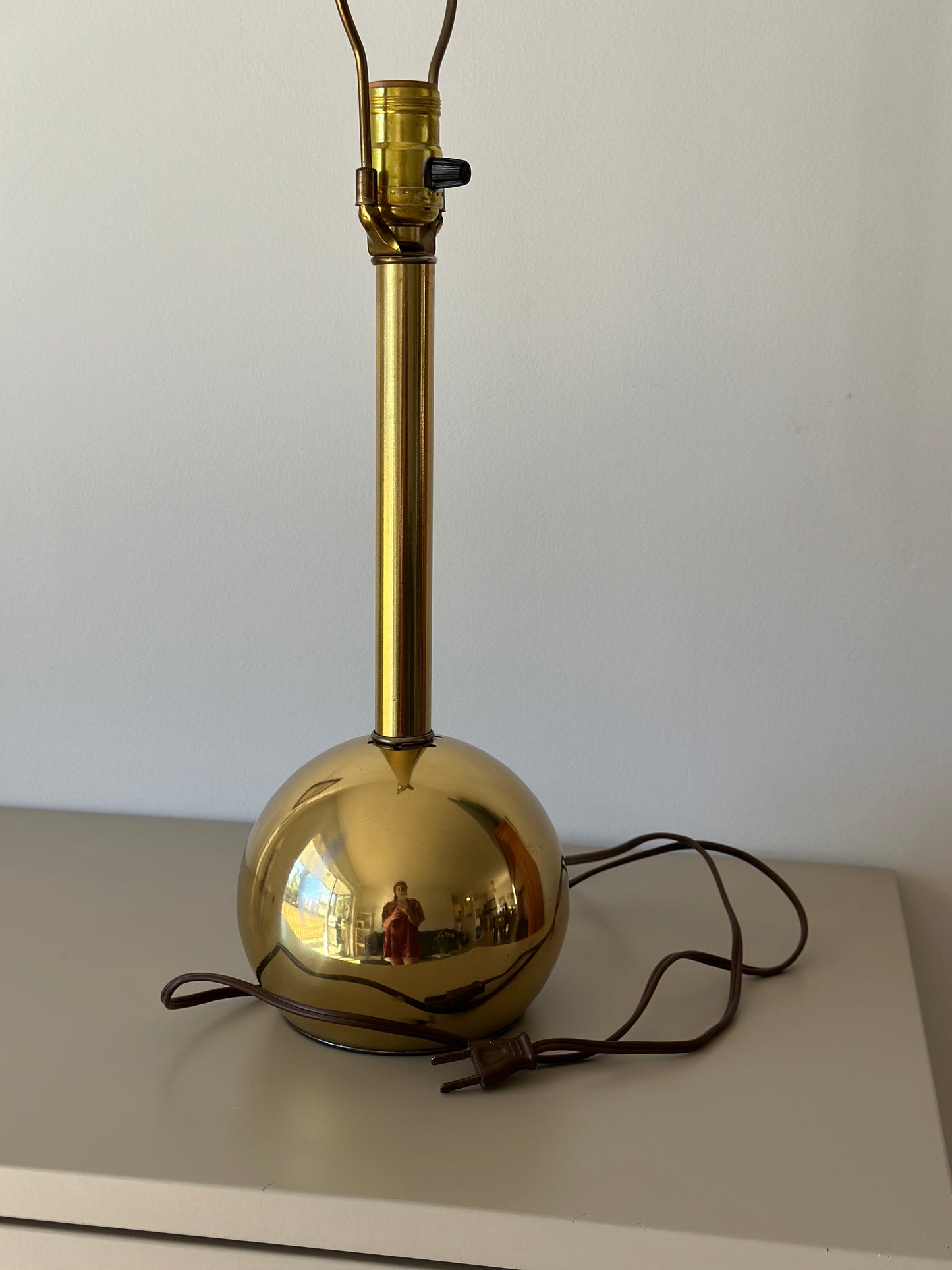 Vintage brass lamp