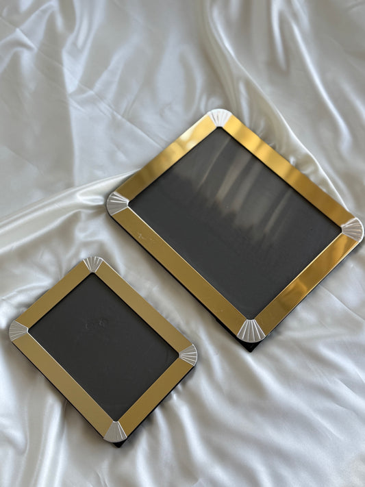 Vintage Art Deco Style Picture Frame Set – Set of 2