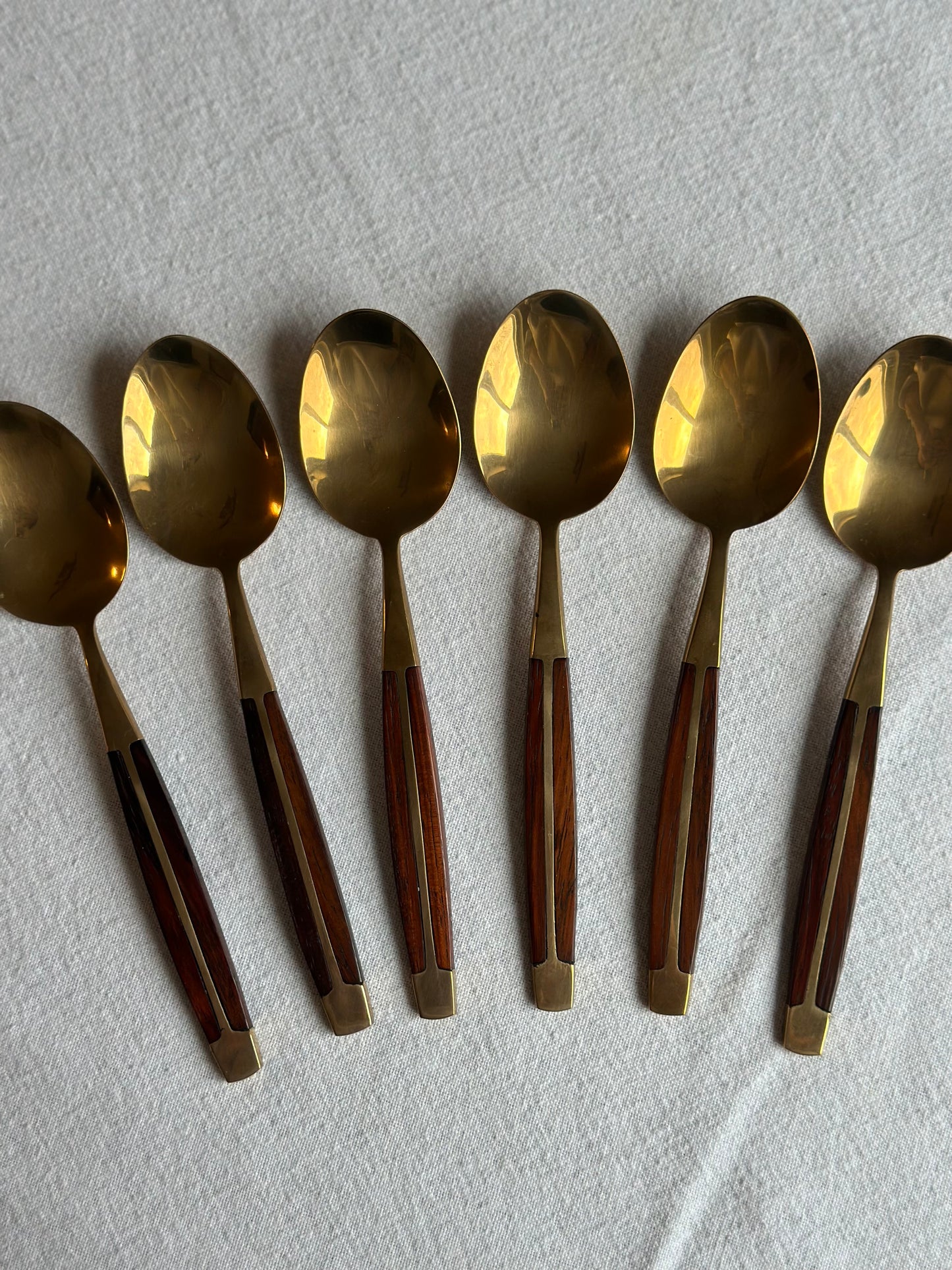 Jean-Claude bronze&Rosewood Utensils