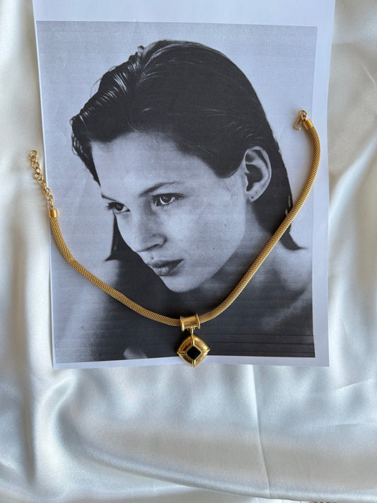 Vintage Monet Gold-Tone Necklace