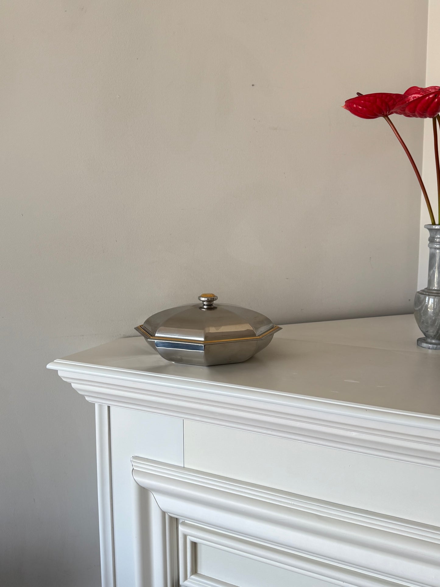 Vintage Italian Covered Serving Dish – Medri