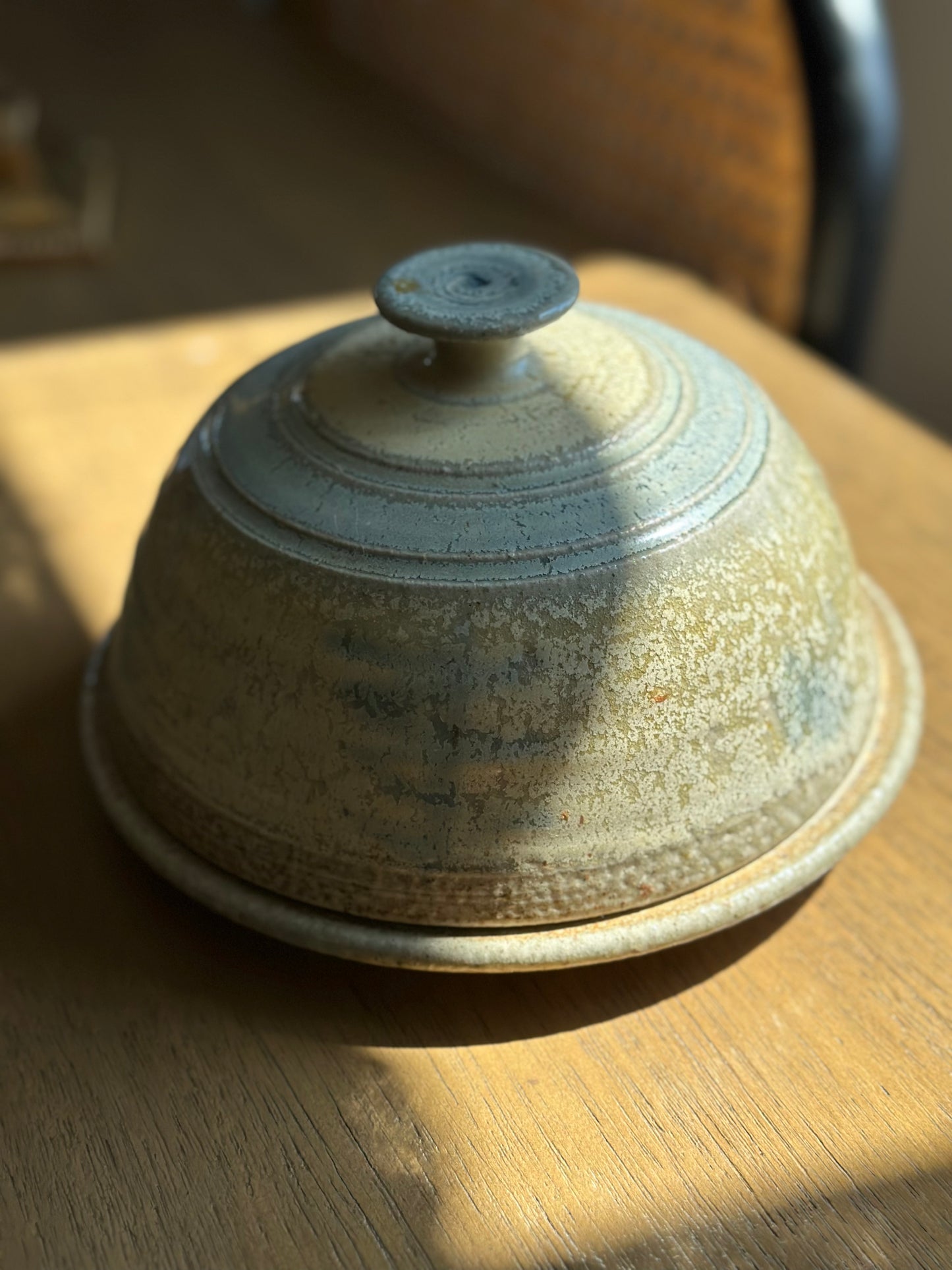 Ceramic lidded dish