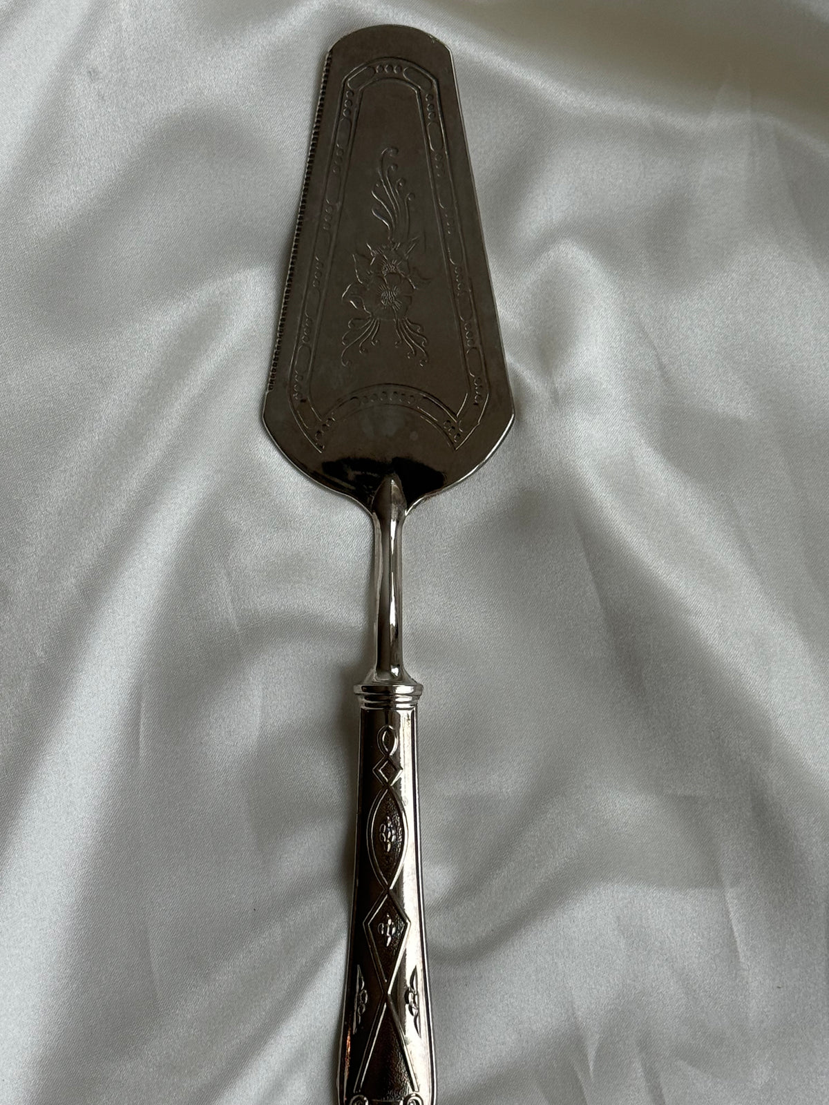 Vintage Italian Silver-Plated Cake Server