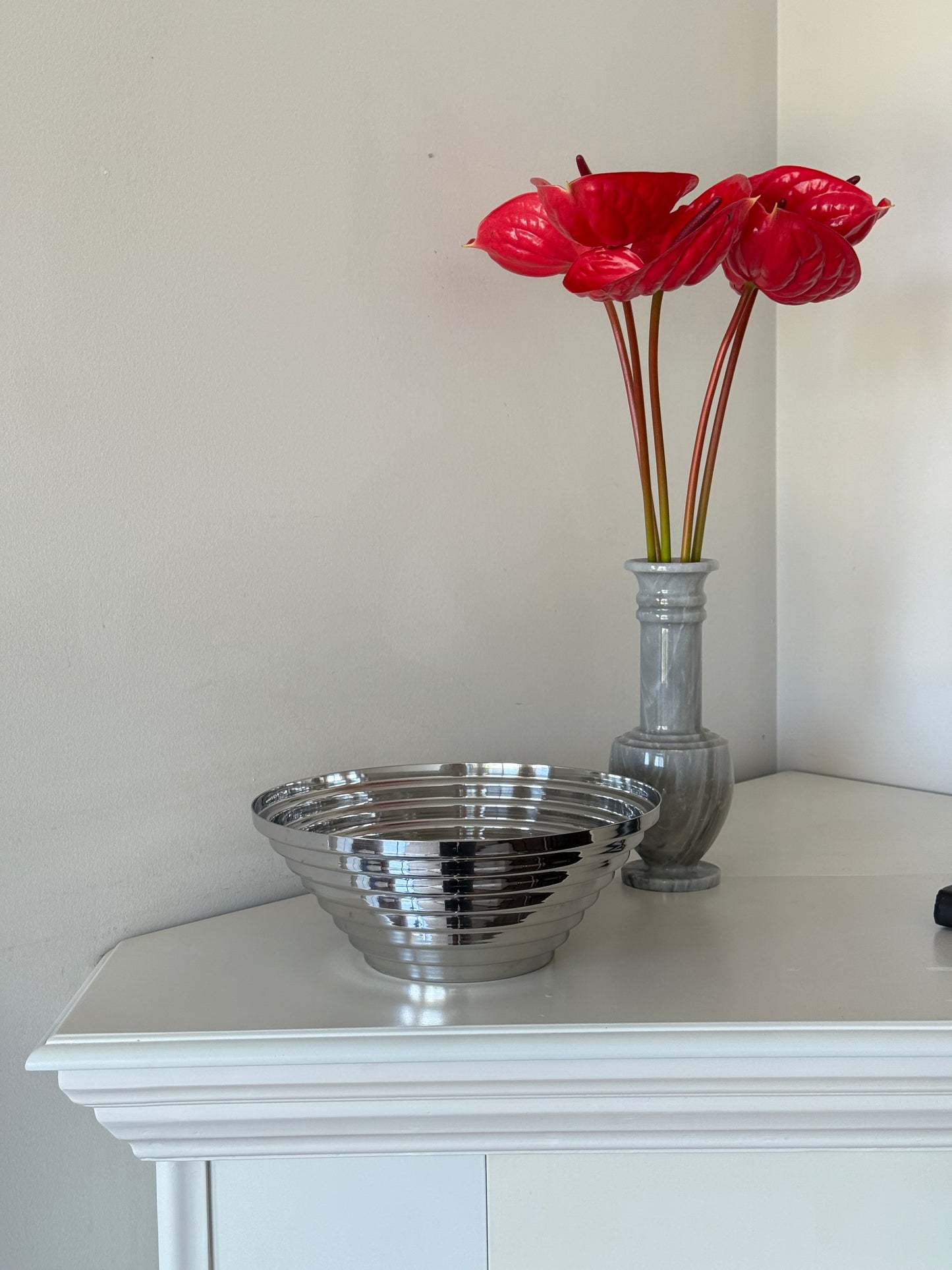Vintage Alessi Italy Stainless Steel Bowl