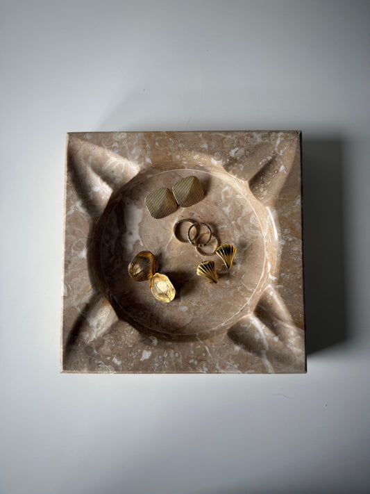 Large marble ashtray