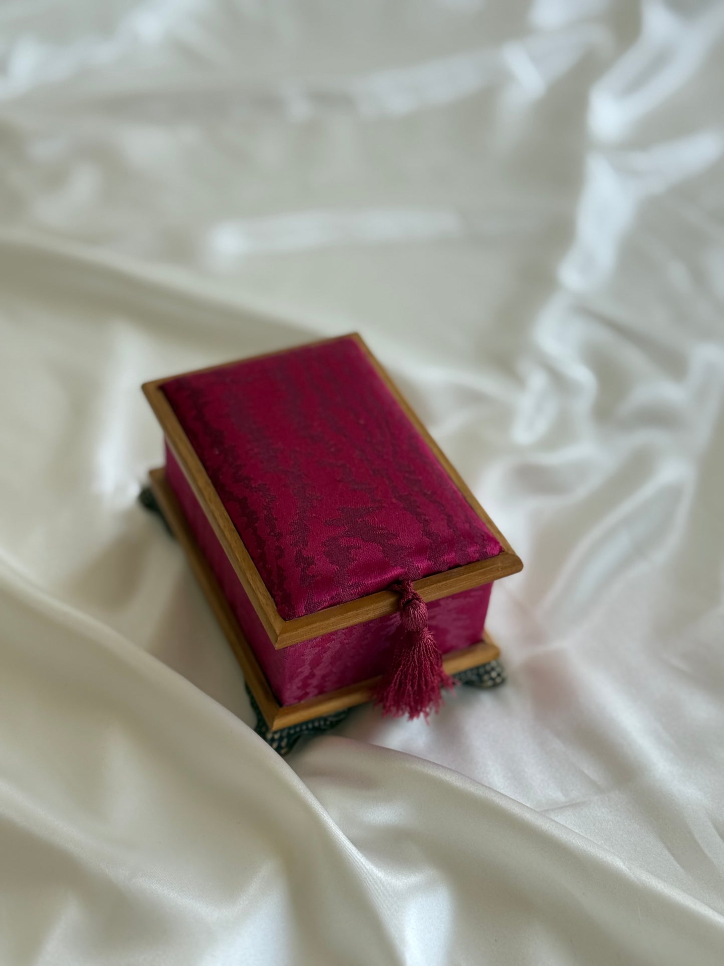 Vintage Jewellery & Vanity Box with Mirror