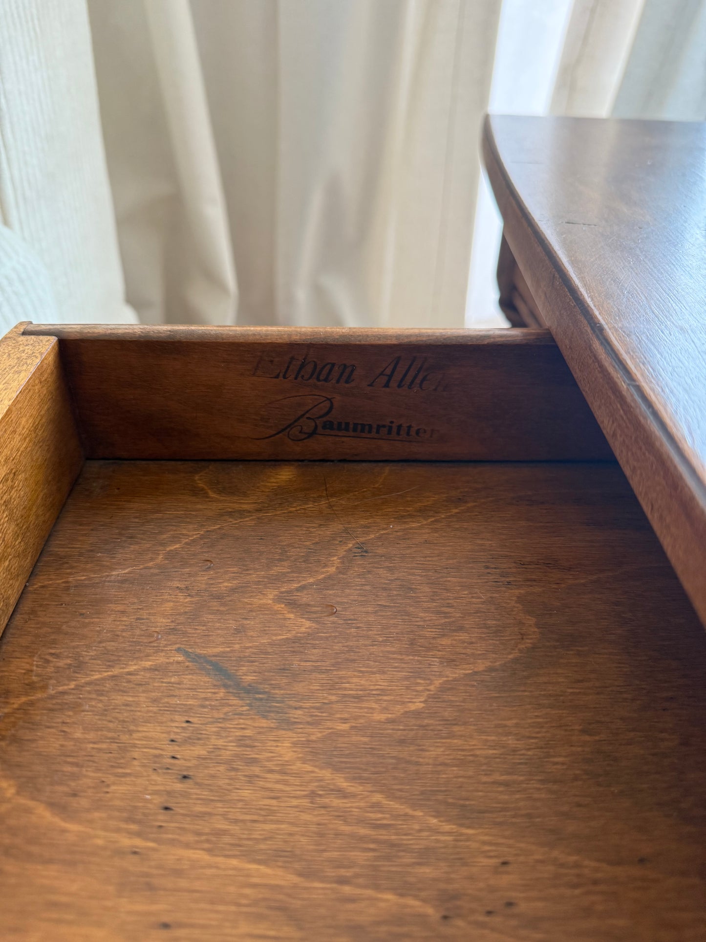 Vintage Ethan Allen Baumritter Coffee Table
