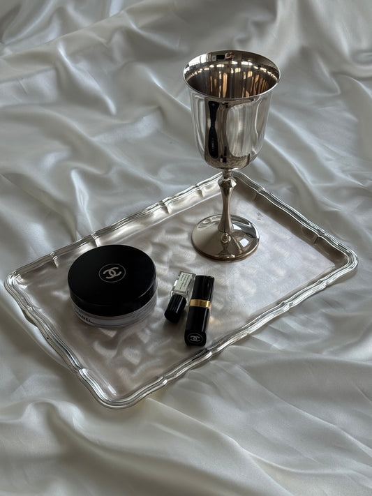 Vintage German WMF Ikora Silver Plated Rectangular Serving Tray