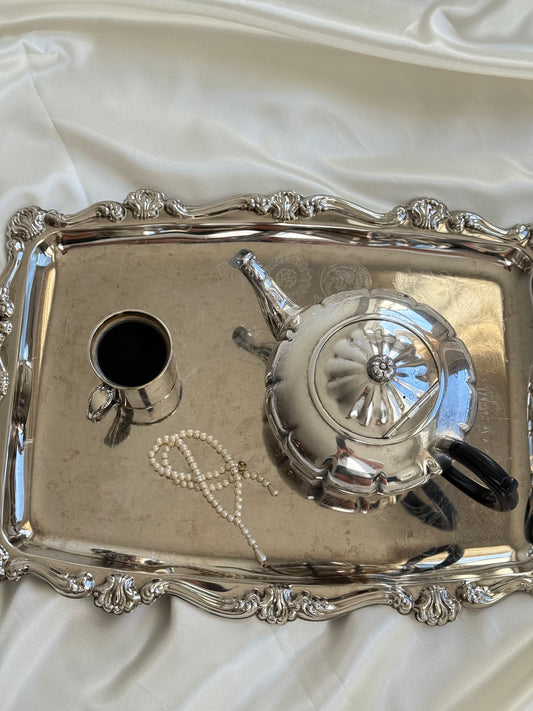 Vintage Silver-Plated Teapot