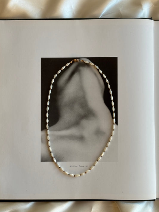 Vintage Mother-of-Pearl Beaded Necklace – 20”