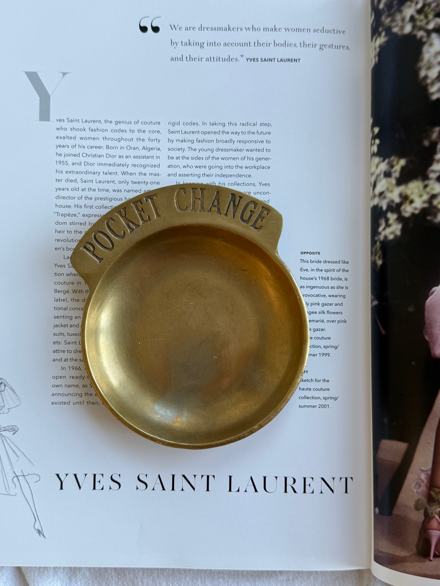 Brass “Pocket Change” Dish
