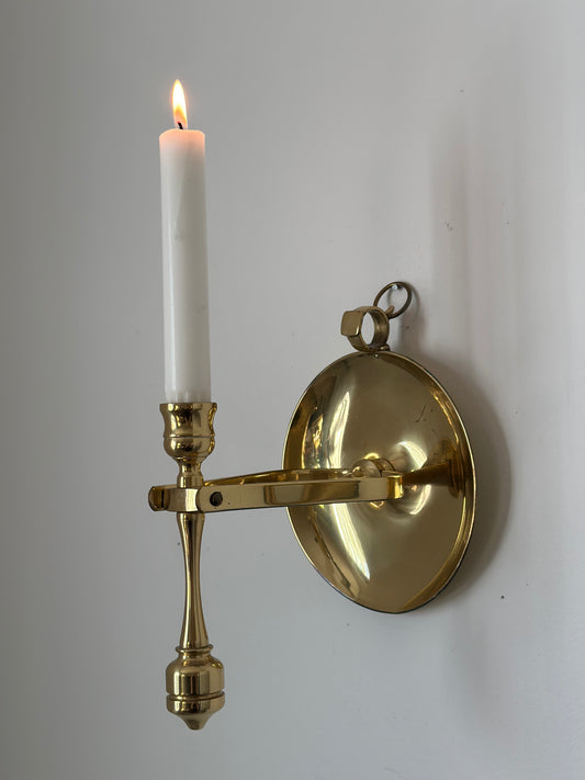 Vintage brass candleholder