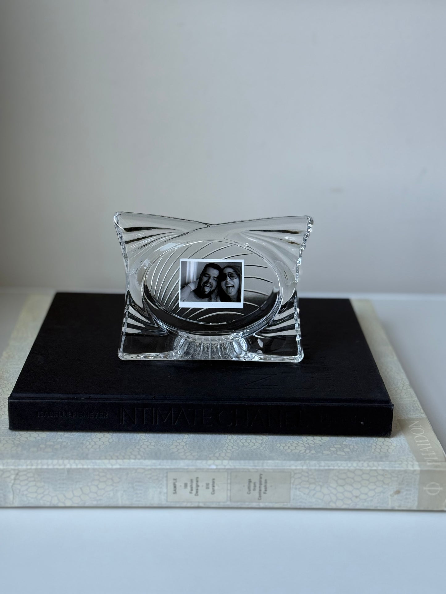 Vintage Mikasa Crystal Photo Frame