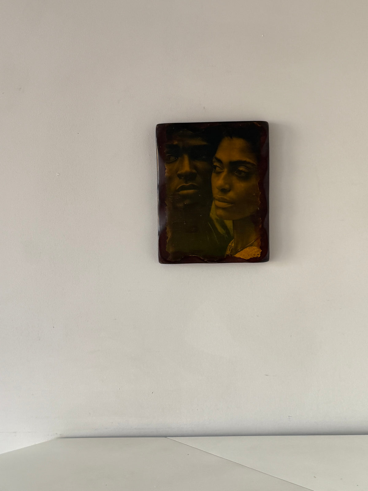 Vintage Portrait Wall Art – Sepia-Toned Couple