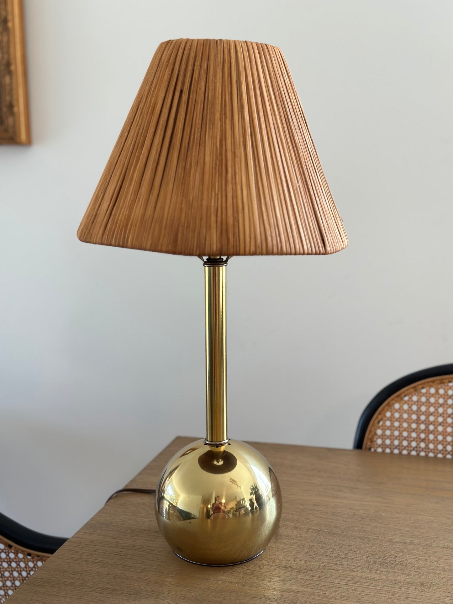 Vintage brass lamp