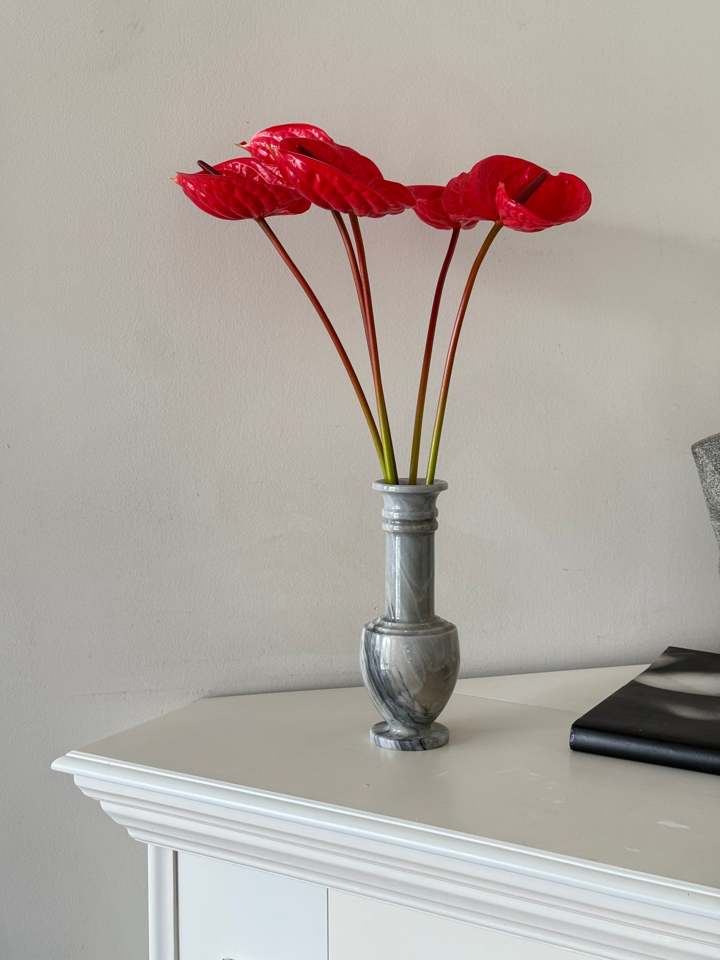 Vintage marble vase
