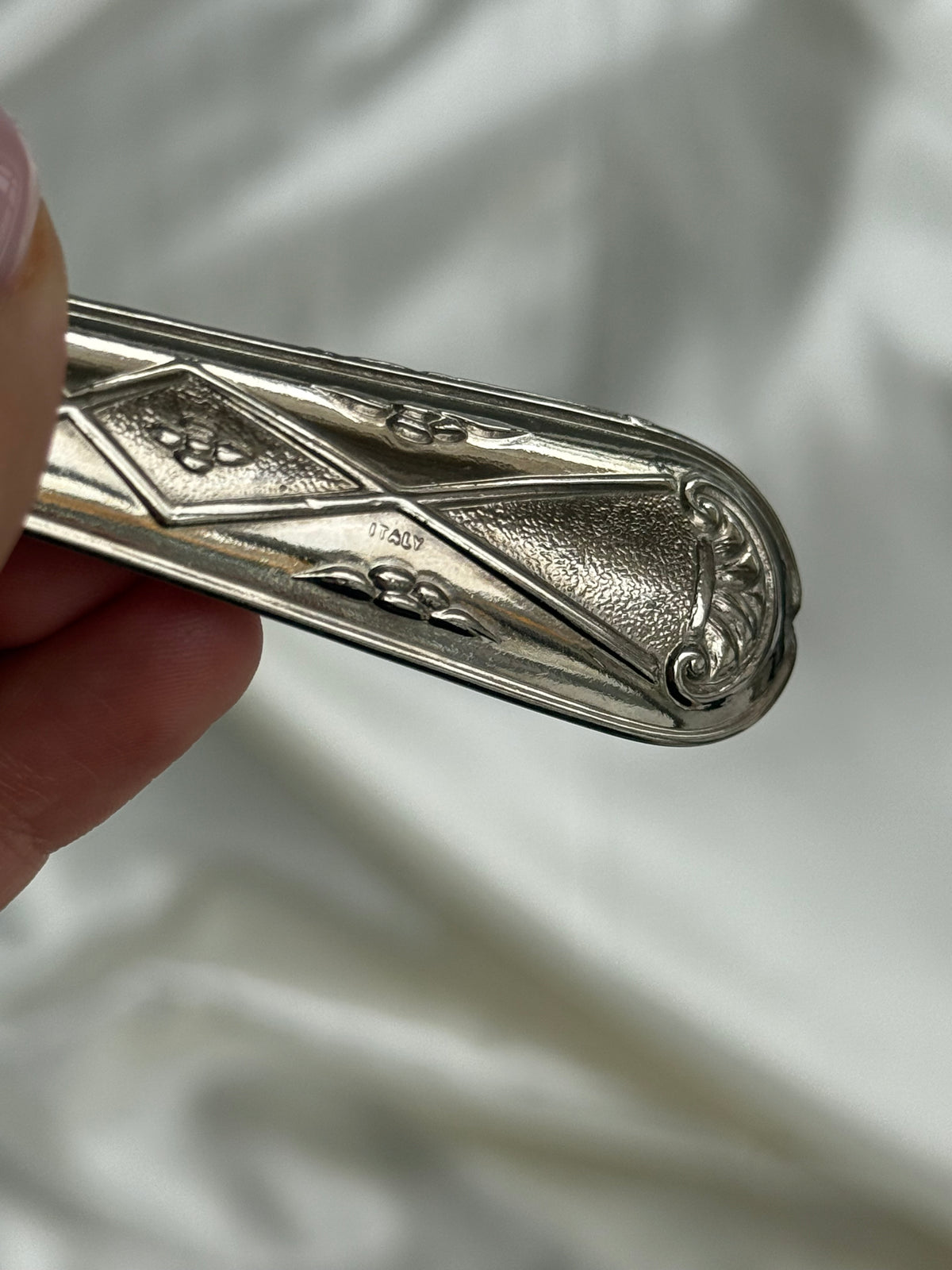 Vintage Italian Silver-Plated Cake Server