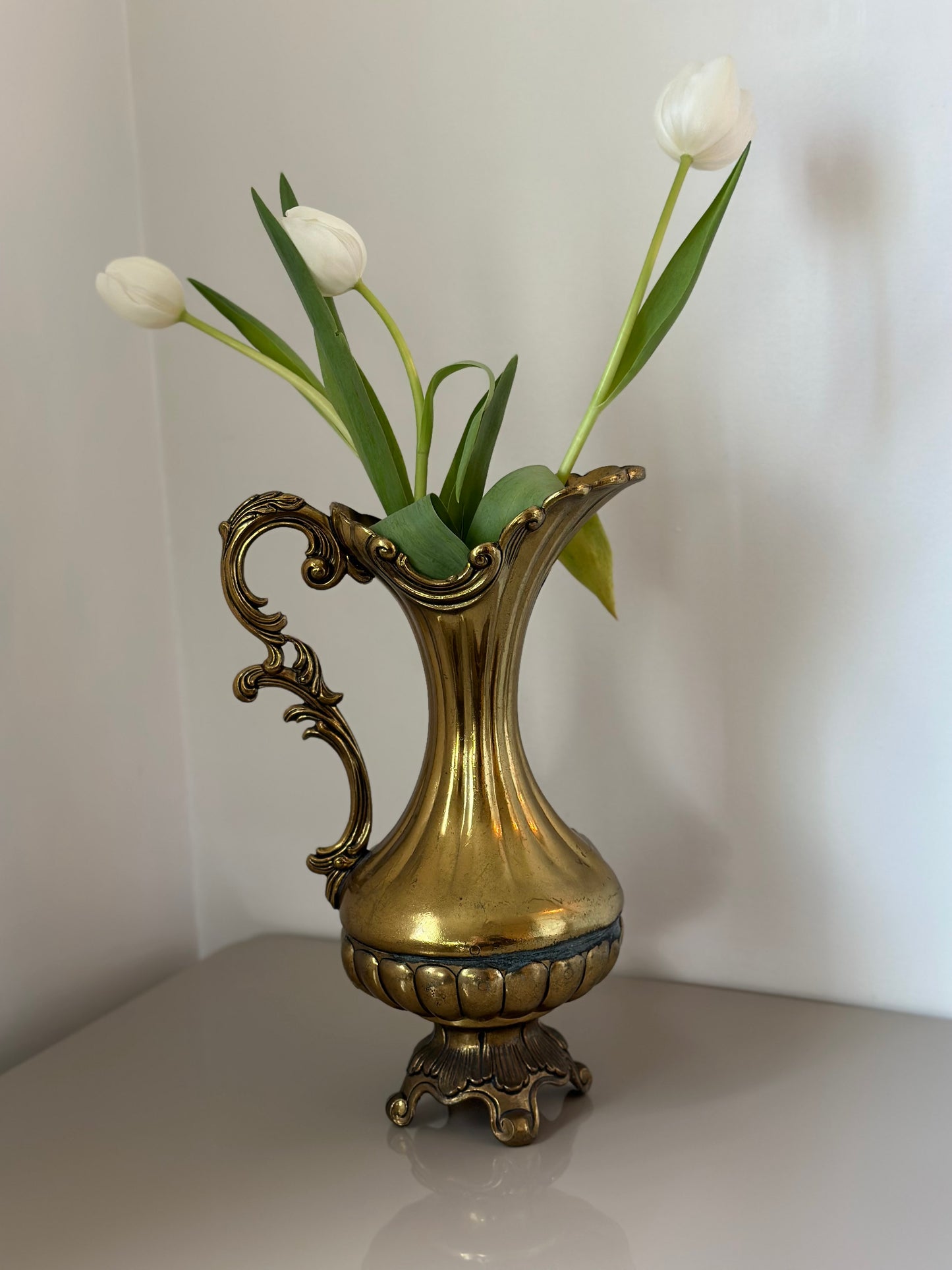 Vintage Italian pitcher vase