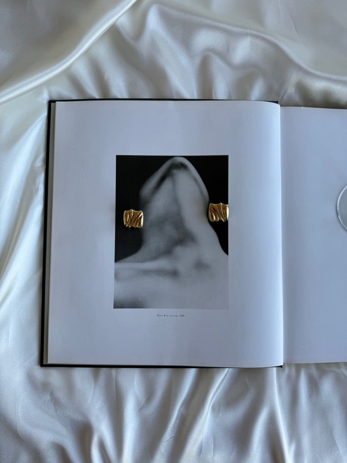 Vintage Sculptural Gold-Tone Stud Earrings