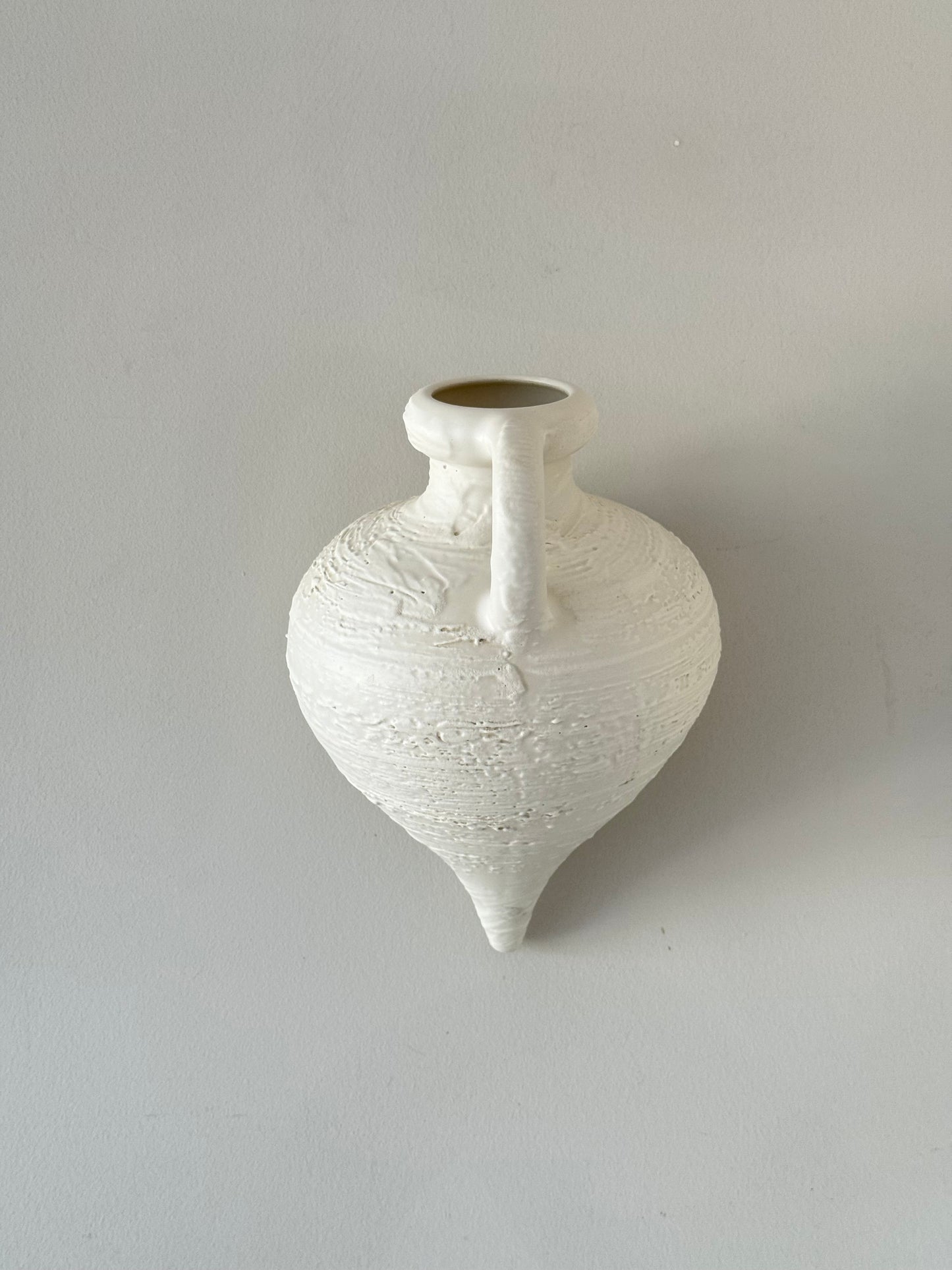 Vintage Textured Wall Pocket Vase